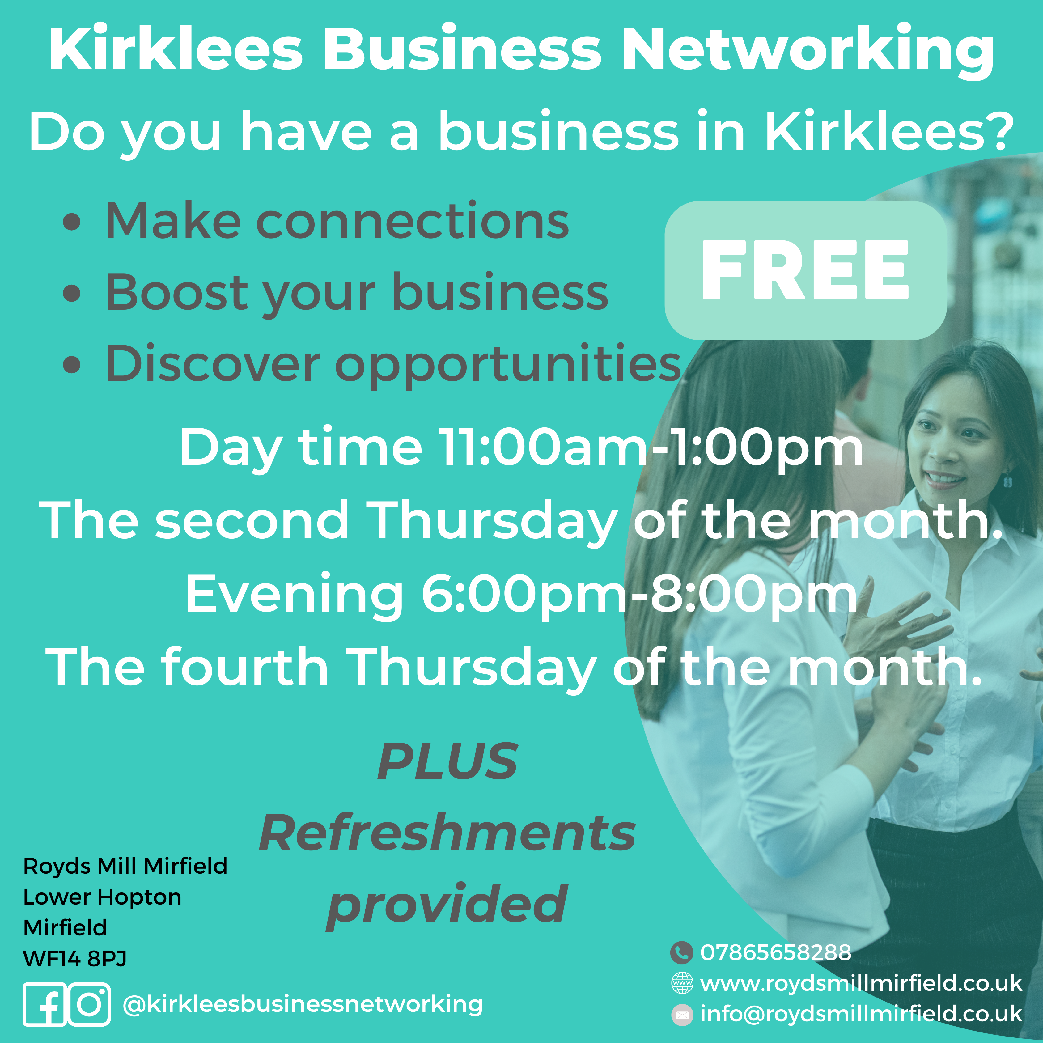 Kirklees Business Networking (EVENING)