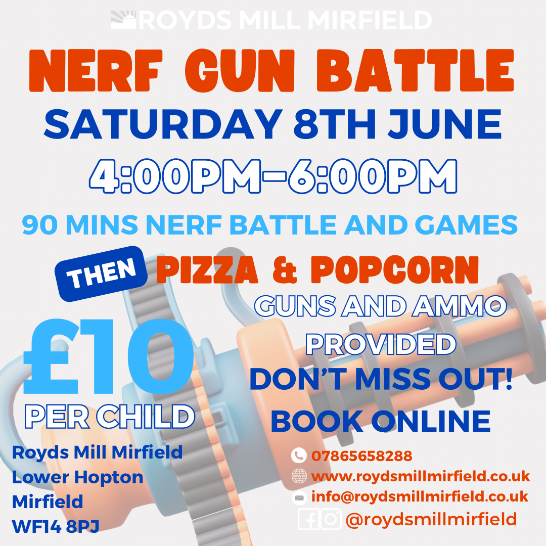 Nerf Gun Battle June