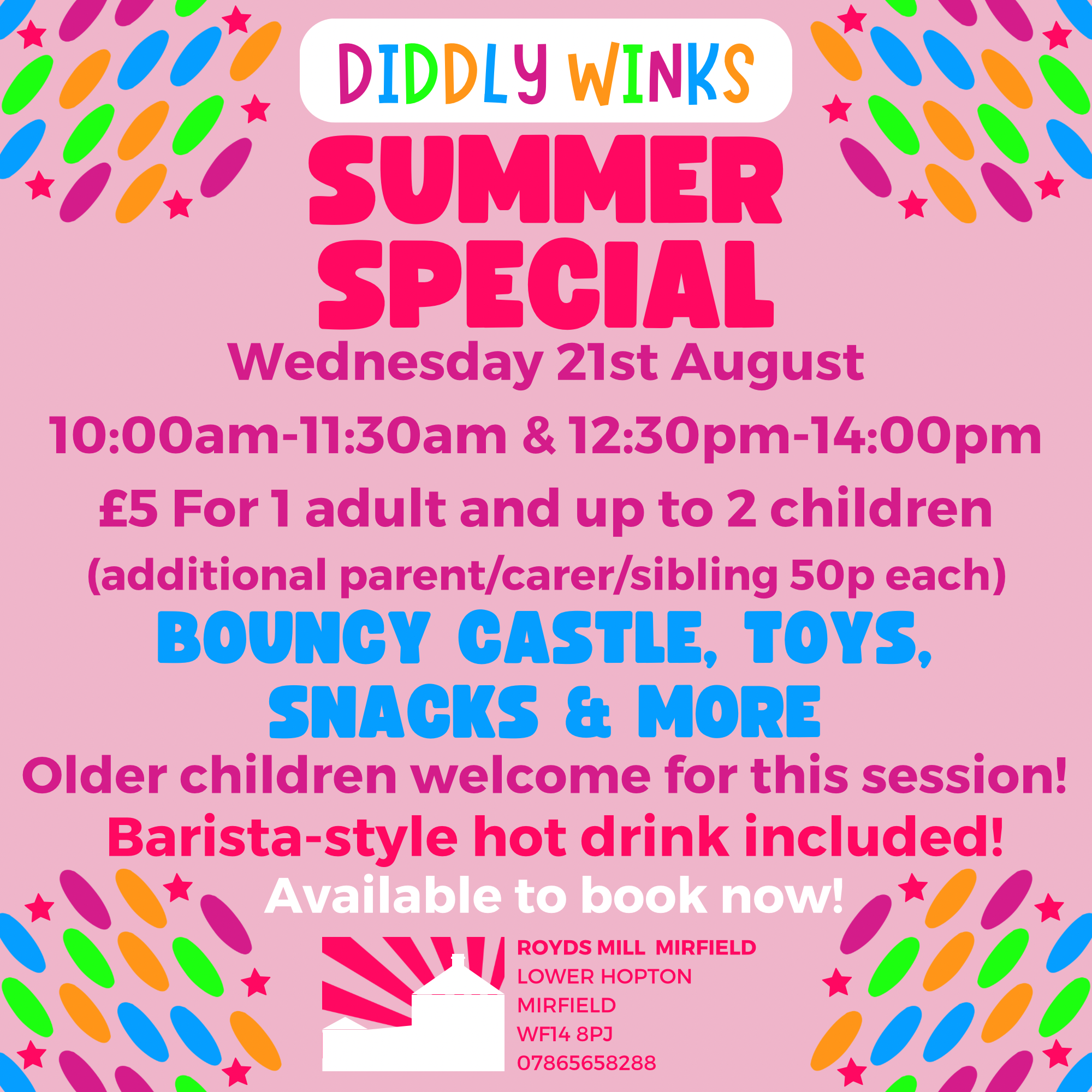 Diddly Winks Summer Special Morning