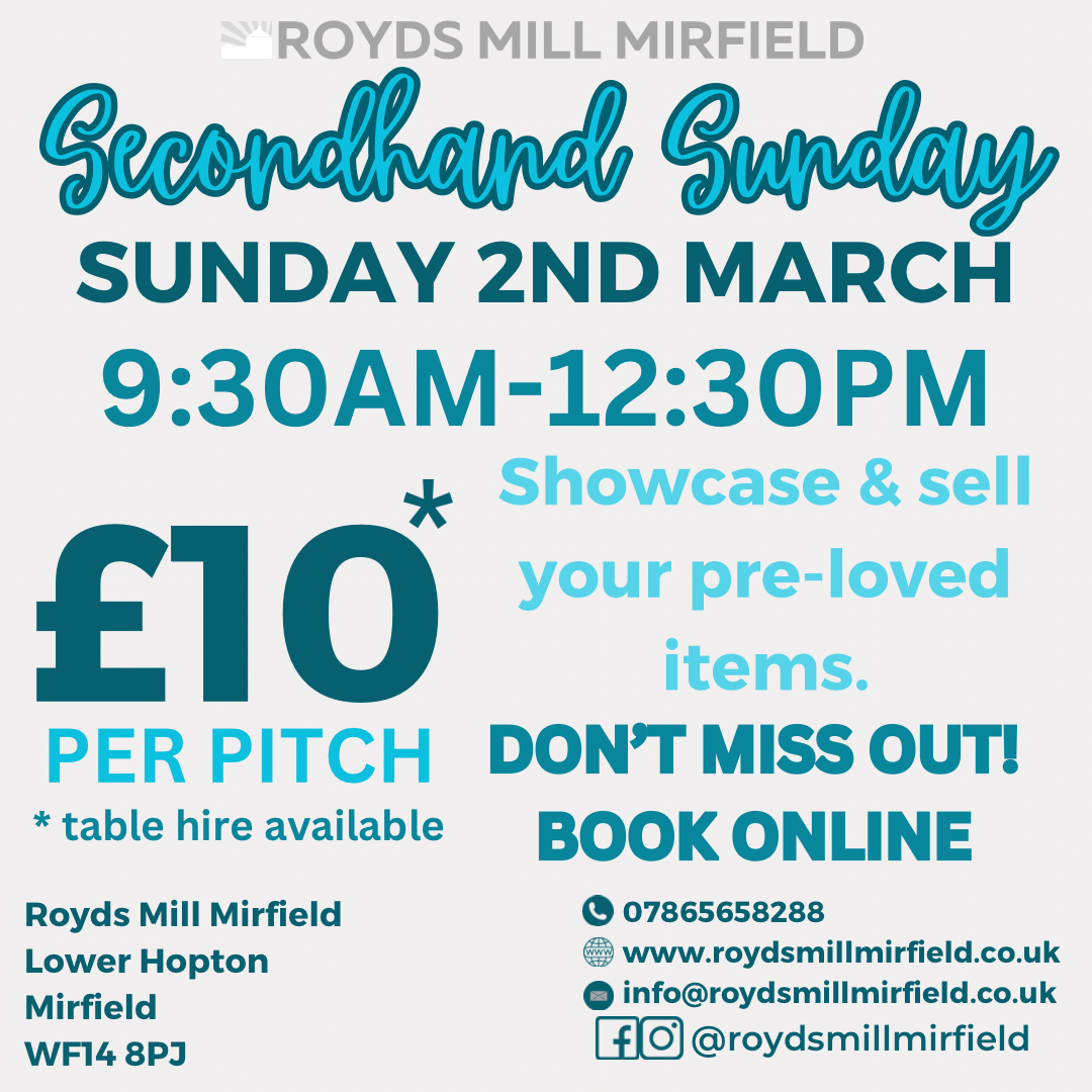 Secondhand Sunday March 2025