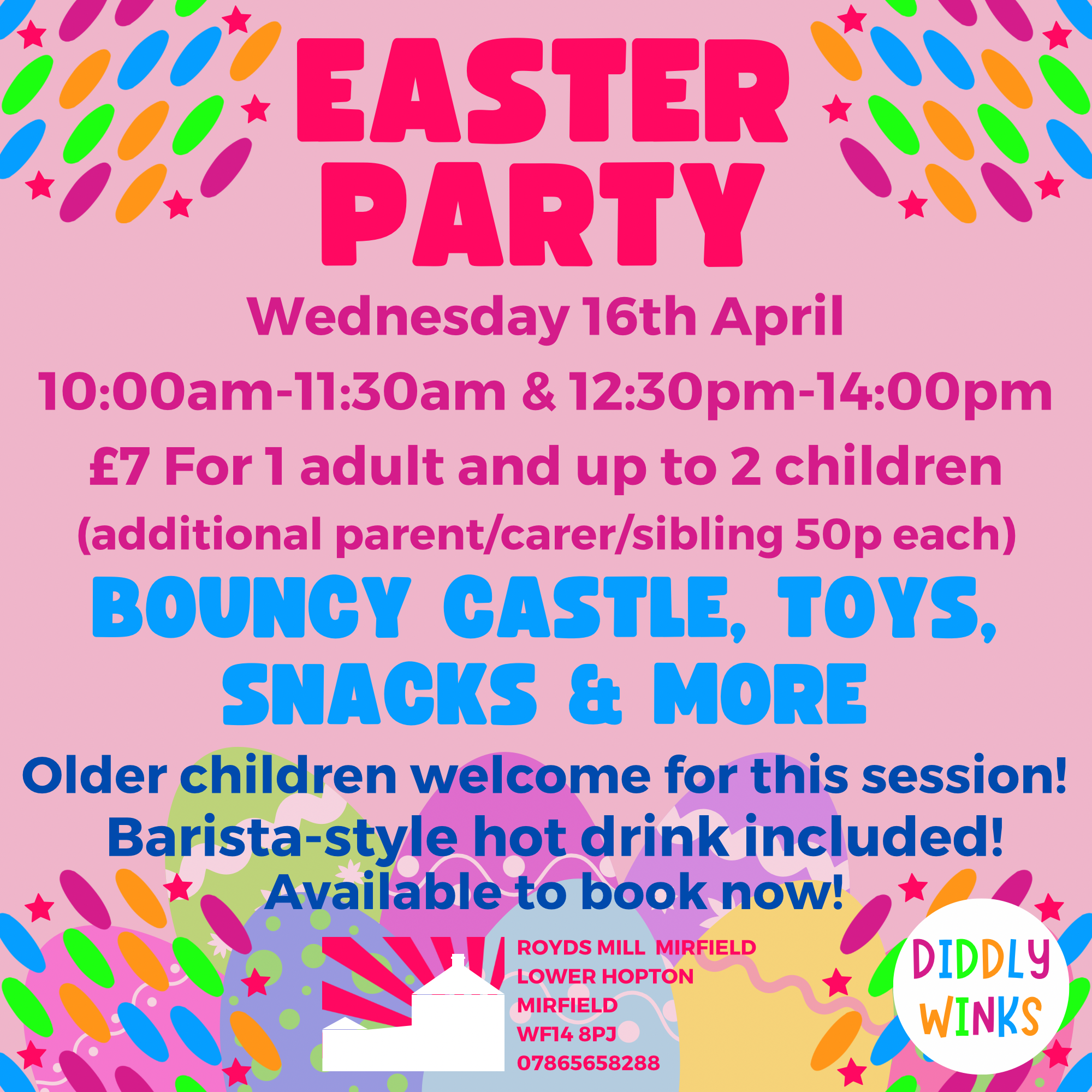 Diddly Winks Easter Party Morning